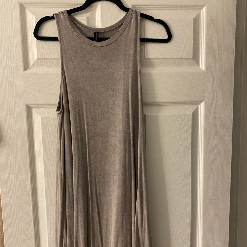 Comfy grey dress